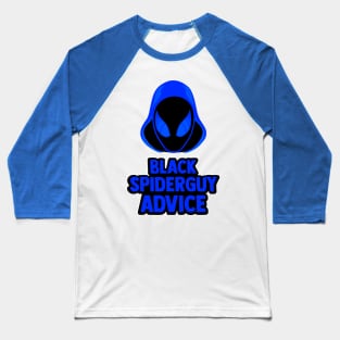 Black Spider Guy Hood Baseball T-Shirt